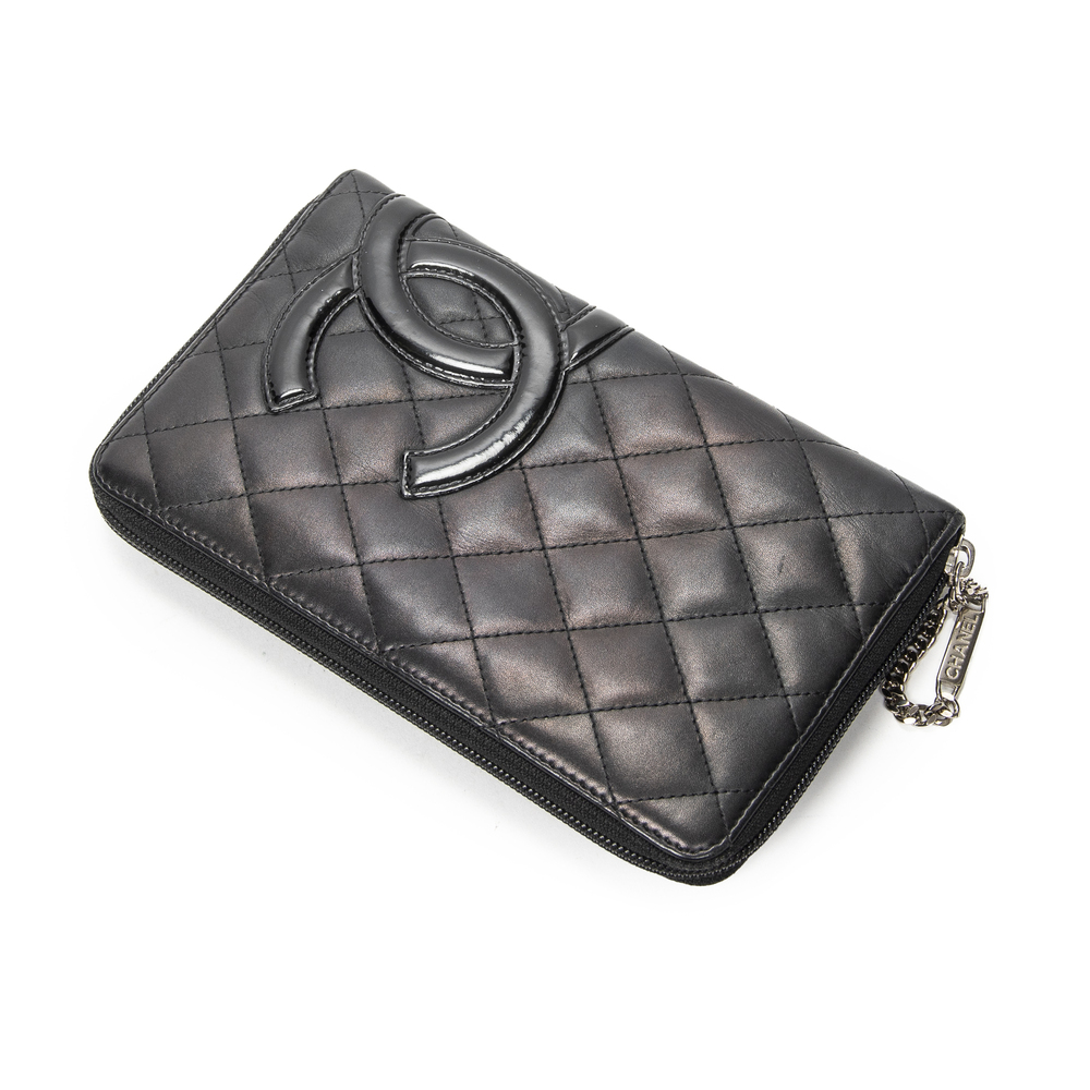 Chanel Cambon Ligne Zip Organizer Wallet